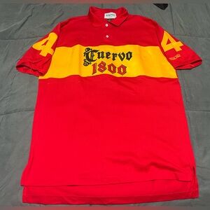 Texas Polo Dallas Shirt Men’s XL Vintage Jose Cuervo 1800 red jersey RARE